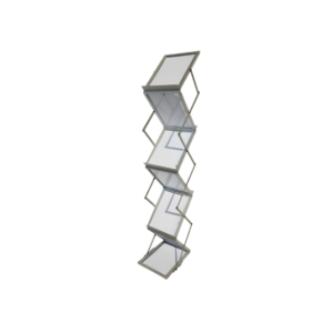 Retractable Brochure Rack – 350 x 260 x 1500