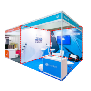 Graphic Inkjet on Foam Board Per Wall (1B): 3010mm x 2470mm